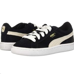 Puma kids suede shoes 2